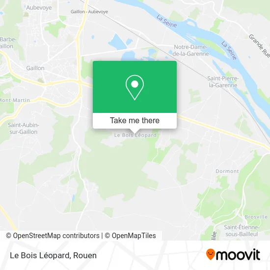 Le Bois Léopard map