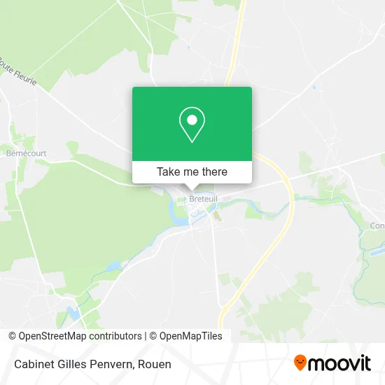 Cabinet Gilles Penvern map