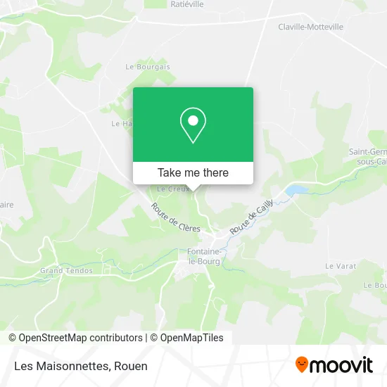 Les Maisonnettes map