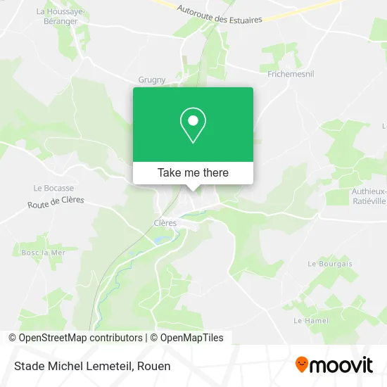 Stade Michel Lemeteil map