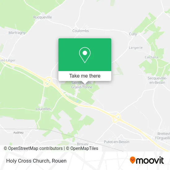 Église Sainte-Croix map