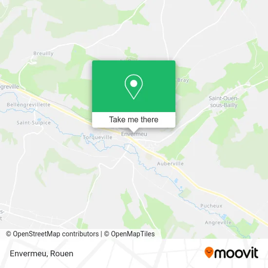 Envermeu map