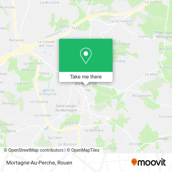 Mortagne-Au-Perche map