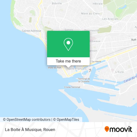 La Boite À Musique map