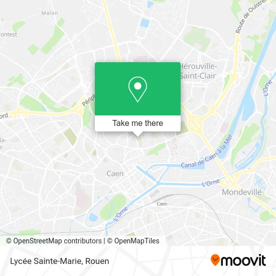 Lycée Sainte-Marie map