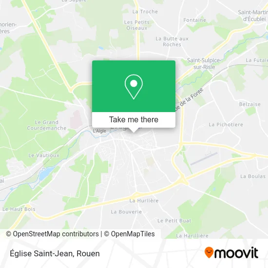 Église Saint-Jean map