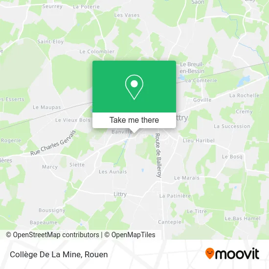 Collège De La Mine map
