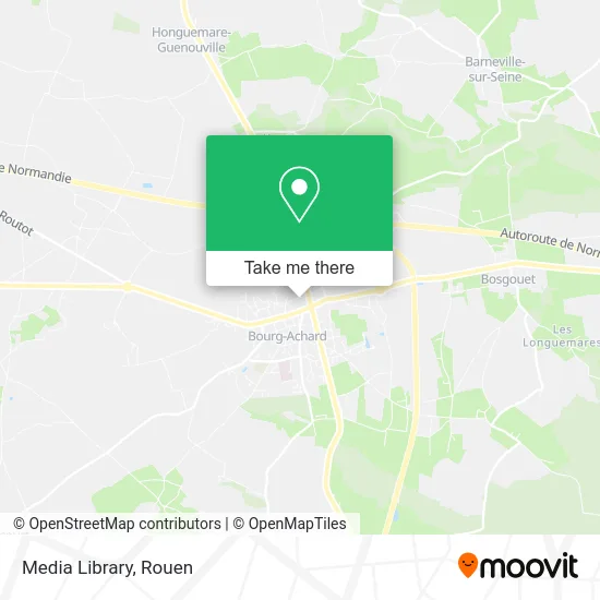 Médiathèque map
