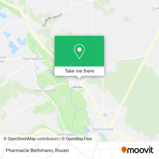 Pharmacie Bethmann map