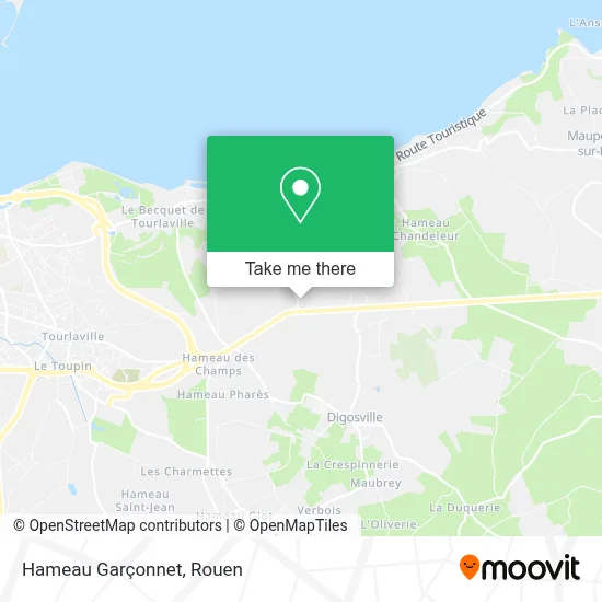 Hameau Garçonnet map