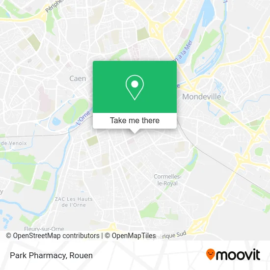 Pharmacie Du Parc map