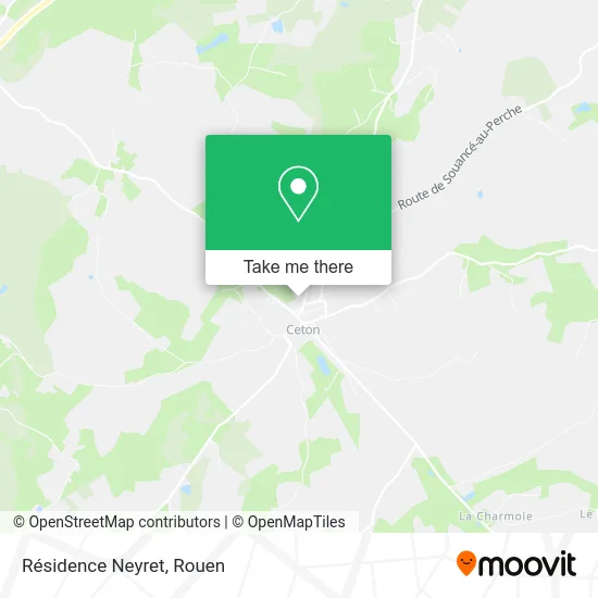 Résidence Neyret map