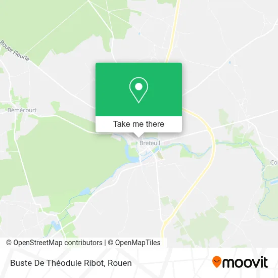 Buste De Théodule Ribot map