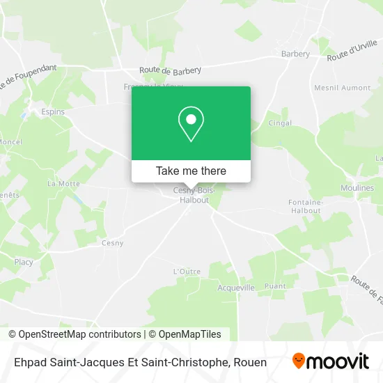 Ehpad Saint-Jacques Et Saint-Christophe map