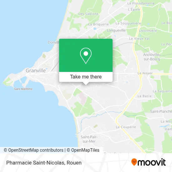 Pharmacie Saint-Nicolas map