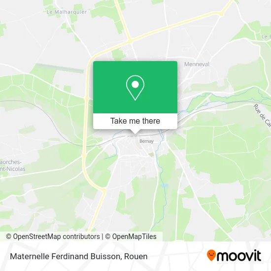 Maternelle Ferdinand Buisson map