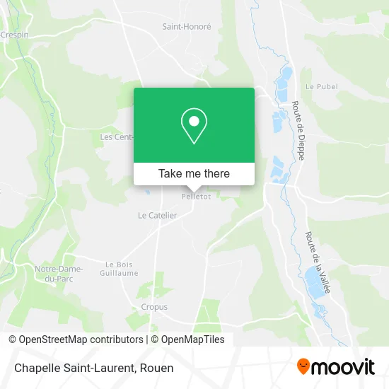 Chapelle Saint-Laurent map