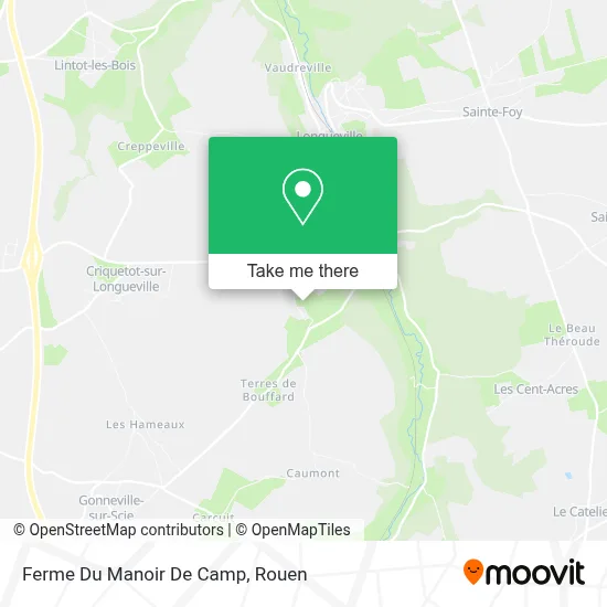 Ferme Du Manoir De Camp map