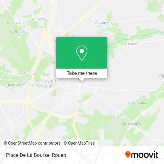 Place De La Bourse map