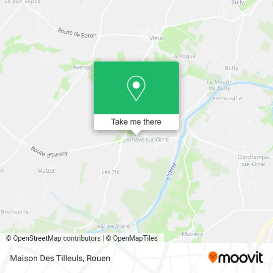Maison Des Tilleuls map
