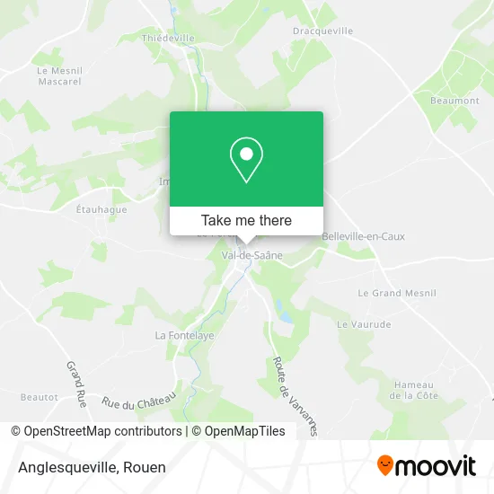 Anglesqueville map