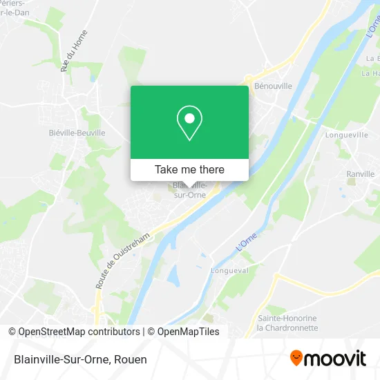 Blainville-Sur-Orne map