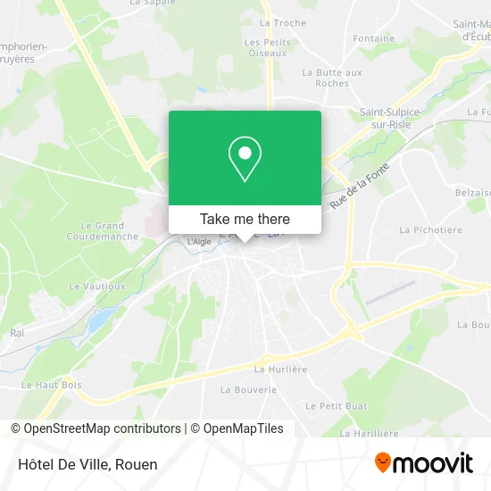 Hôtel De Ville map