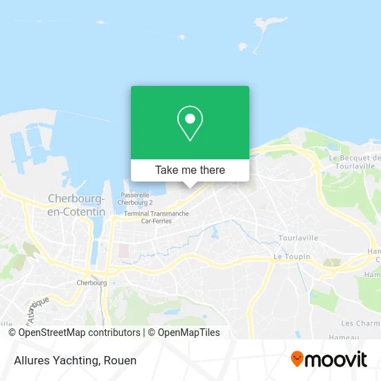 Allures Yachting map