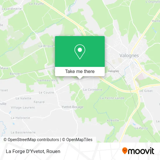 La Forge D'Yvetot map