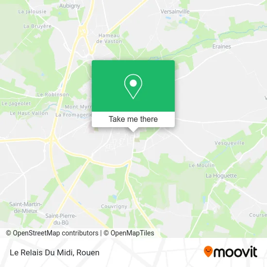 Le Relais Du Midi map