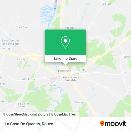 La Casa De Quentin map