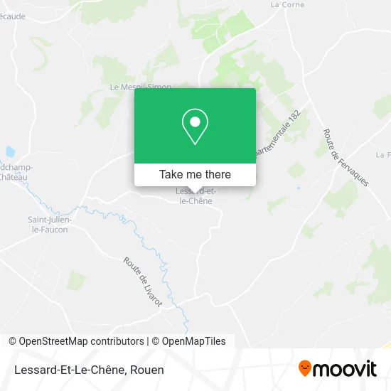 Lessard-Et-Le-Chêne map