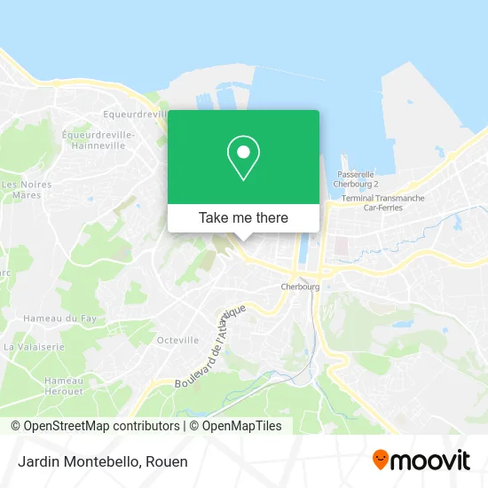 Jardin Montebello map