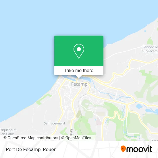 Port De Fécamp map