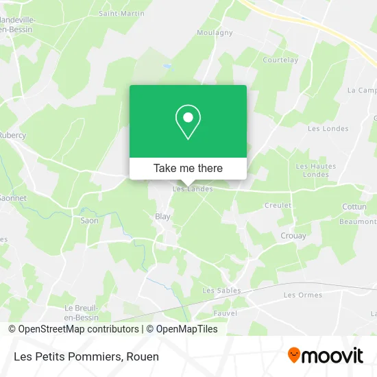 Les Petits Pommiers map