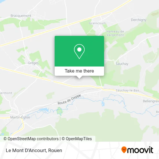 Le Mont D'Ancourt map