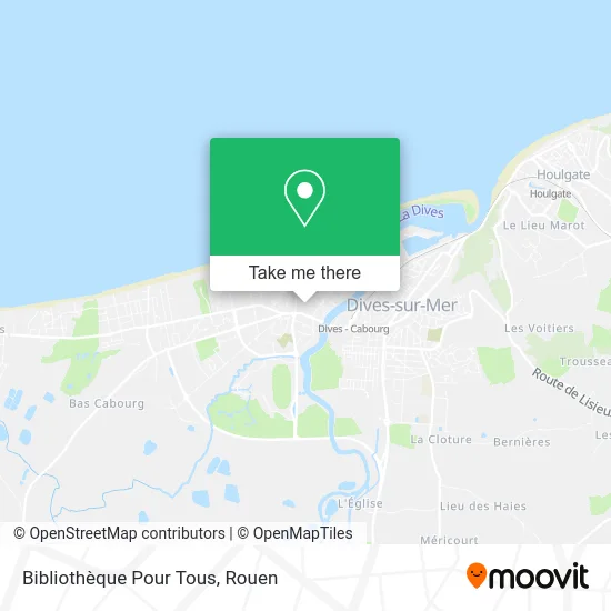 Bibliothèque Pour Tous map