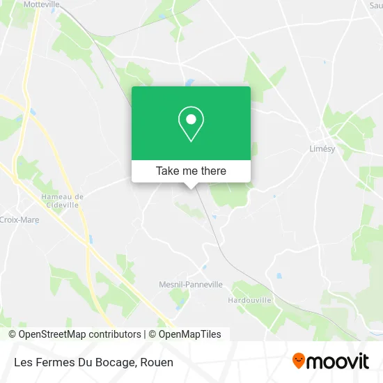 Les Fermes Du Bocage map