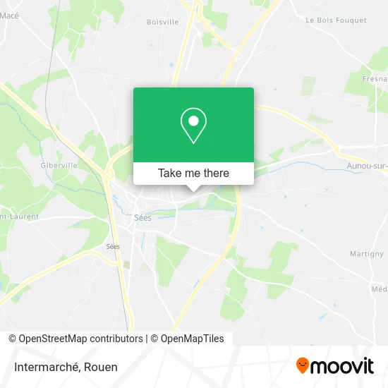 Intermarché map