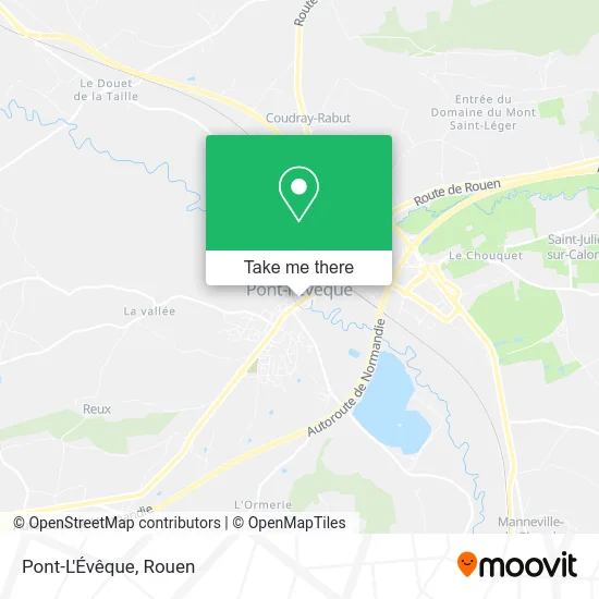 Pont-L'Évêque map