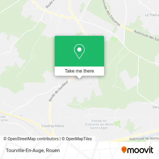 Tourville-En-Auge map
