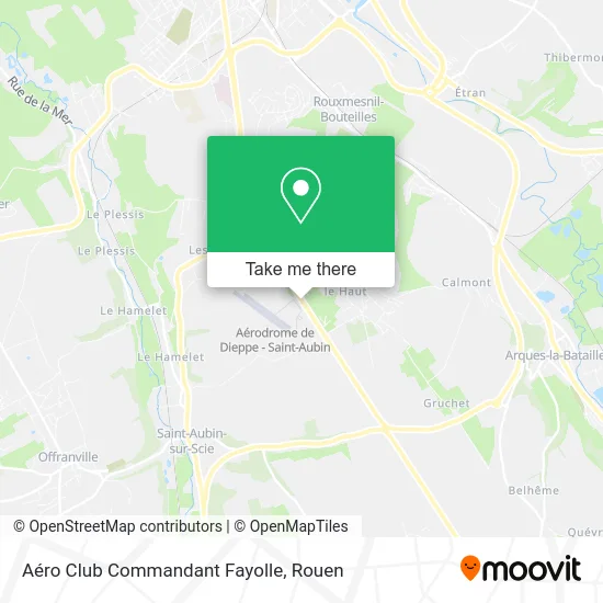 Aéro Club Commandant Fayolle map