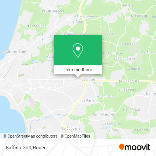 Buffalo Grill map