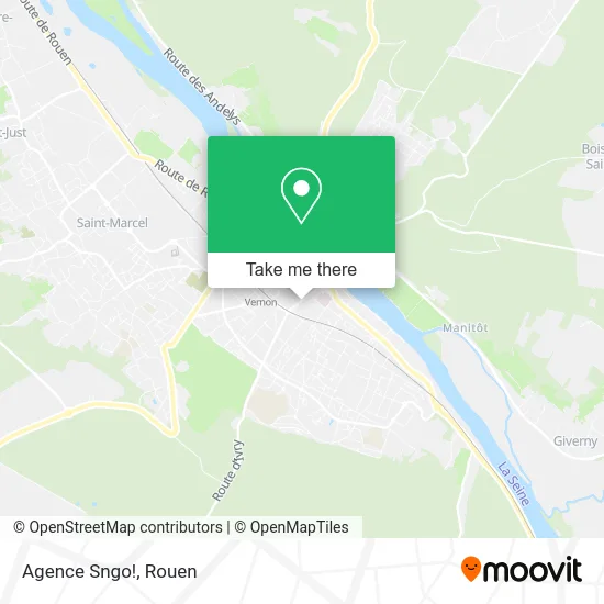 Agence Sngo! map