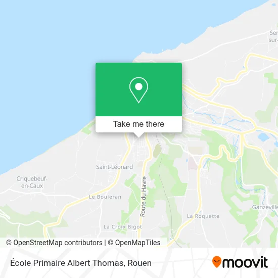 École Primaire Albert Thomas map