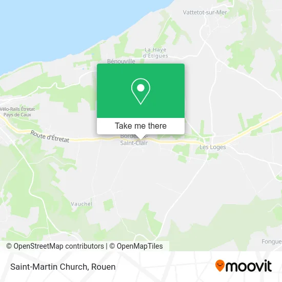 Église Saint-Martin map