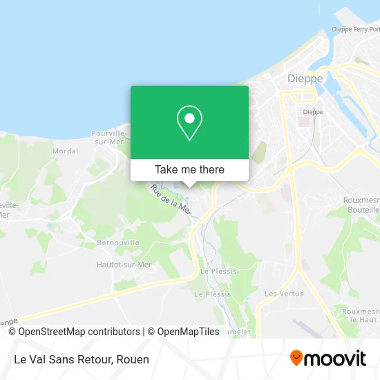 Le Val Sans Retour map