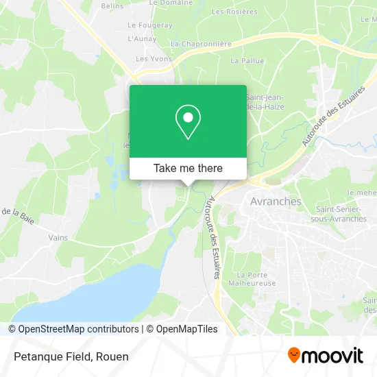 Terrain Pétanque map