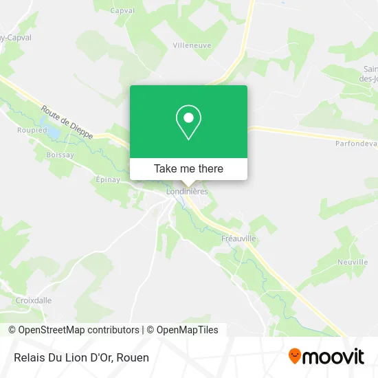 Relais Du Lion D'Or map