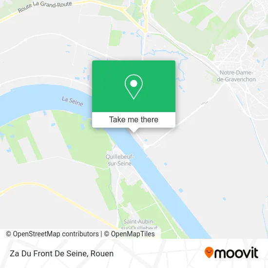 Za Du Front De Seine map